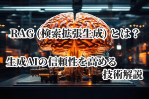 RAG (検索拡張生成) とは何か？生成AIの信頼性を高める技術解説