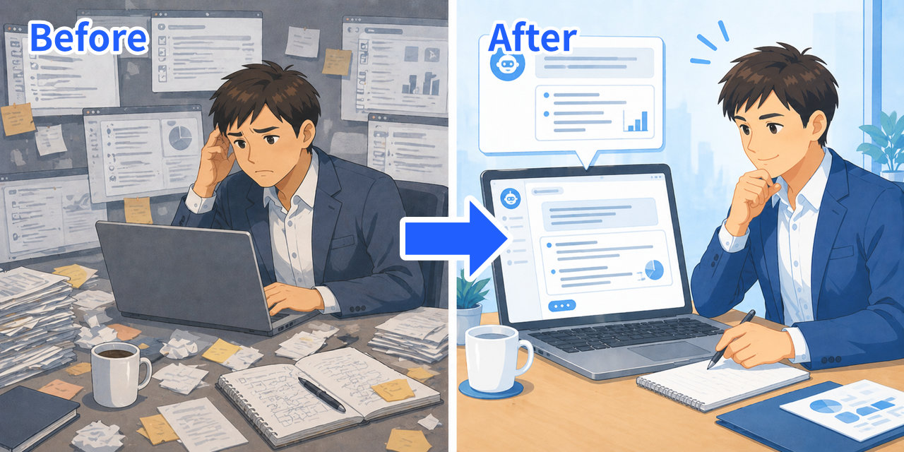 「作業」に追われるのではなく、「判断」に集中できるようになる